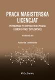 Praca magisterska. Licencjat. Autor: Zenderowski Radosław. Dadada.pl Okładka książki Praca magisterska. Licencjat