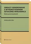 Prawnoautorski status wizualnych i dwuwymiarowych wytworów sztucznej inteligencji. Autor: Aleksandra Bar. Dadada.pl Okładka książki Prawnoautorski status wizualnych i dwuwymiarowych wytworów sztucznej inteligencji