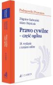 Prawo cywilne - część ogólna z testami online. Autor: Olejniczak Adam, Radwański Zbigniew. Dadada.pl Okładka książki Prawo cywilne - część ogólna z testami online