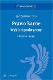 Prawo karne. Wykład praktyczny z testami online. Autor: adw. dr Adam Bułat, dr Anna Dziergawka, r.pr. Patrycja Konarzewska, dr Piotr Kosmaty, mgr Krzysztof. Dadada.pl Okładka książki Prawo karne. Wykład praktyczny z testami online