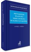 Okładka książki Przysądzenie własności nieruchomości w egzekucji..