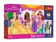 Opakowanie Puzzle 100 Disney Księżniczki + plakat TREFL