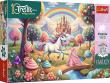 Opakowanie Puzzle 100 Jednorożec w słodyczolandii TREFL