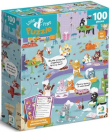 Opakowanie Puzzle 100 Look&Find Kocie kafejka