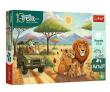 Opakowanie Puzzle 100 Rodzina Treflików - Lwy TREFL