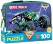 Opakowanie Puzzle 100 z Lunch Box MJ Grave Digger 9100-5938