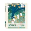 Opakowanie Puzzle 1000 Artystyczne Muminki Zabawa w Lesie