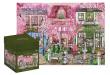 Opakowanie Puzzle 1000 Box Houses Cherry Blossoms Street