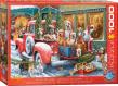 Opakowanie Puzzle 1000 Dogs on Truck by Ali Corti 6000-5993