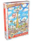 Opakowanie Puzzle 1000 Doodle Town - Kanada, Toronto