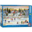 Opakowanie Puzzle 1000 Evening Skating by Bourque 6000-5439