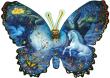 Opakowanie Puzzle 1000 Fantastyczny motyl,Ruth Sanderson