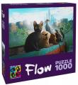 Opakowanie Puzzle 1000 Flow: Filmowi bohaterowie GRANNA