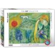 Opakowanie Puzzle 1000 Kochankowie w Wenecji, Marc Chagall