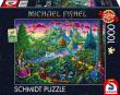 Opakowanie Puzzle 1000 Michael Fishel Baśniowy świat