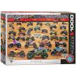 Opakowanie Puzzle 1000 Monster Jam Truck Lineup 6000-5944