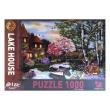 Opakowanie Puzzle 1000 Piękna chata nad jeziorem