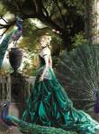 Opakowanie Puzzle 1000 Piękność w szmaragdowej sukni