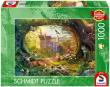 Opakowanie Puzzle 1000 PQ Bajkowy zamek i magiczny las 113685