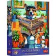 Opakowanie Puzzle 1000 Premium Plus Corgi w Toalecie TREFL