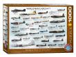 Opakowanie Puzzle 1000 Samoloty wojskowe II Wojny Światowej