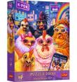 Opakowanie Puzzle 1000 Selfie z kurami TREFL
