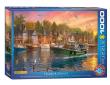Opakowanie Puzzle 1000 Zachód słońca w porcie