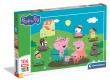 Opakowanie Puzzle 104 Maxi Super kolor Peppa Pig 25017