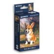 Opakowanie Puzzle 108 mini Dog Garden Welsh Corgi
