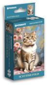 Opakowanie Puzzle 108 mini Elegant Cat Scottish Fold