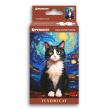 Opakowanie Puzzle 108 mini Starry Night Tuxedo Cat