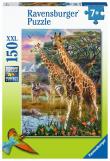 Opakowanie Puzzle 150 Giraffes in Africa