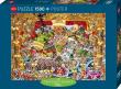 Opakowanie Puzzle 1500 Chaos w operze (Puzzle+plakat)