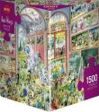 Opakowanie Puzzle 1500 Słynne obrazy i mistrzowie (+plakat)