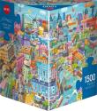 Opakowanie Puzzle 1500 Stara dobra Europa (Puzzle+plakat)