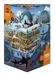 Opakowanie Puzzle 1500 Szalona łódź podwodna