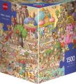 Opakowanie Puzzle 1500 W krainie Jogi (Puzzle+plakat)