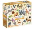 Opakowanie Puzzle 200 Montessori - Zwierzęta