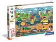 Opakowanie Puzzle 24 Maxi Super kolor Noli City Builders 24840