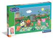 Opakowanie Puzzle 24 Maxi Super kolor Peppa Pig 24834