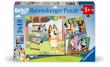 Opakowanie Puzzle 2D 3x49 Bluey and friends