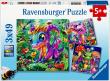 Opakowanie Puzzle 2D 3x49 Smocze maluchy