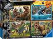 Opakowanie Puzzle 2D 4x100 Jurassic World Bumper Pack 5619