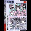 Opakowanie Puzzle 2x200 Psoty Kuromi Hello Kitty TREFL