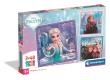 Opakowanie PUZZLE 3 x 48 EL SUPER KOLOR Frozen