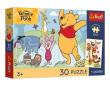 Opakowanie Puzzle 30 Disney Kubuś Puchatek + plakat TREFL