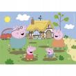 Opakowanie PUZZLE 30 EL SUPER KOLOR Peppa Pig