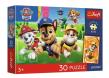 Opakowanie Puzzle 30 Psi Patrol Psiaki w drodze+plakat TREFL