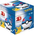 Opakowanie Puzzle 3D 54 Kula Pokemon niebieska
