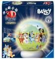 Opakowanie Puzzle 3D Świecąca Kula: Bluey
